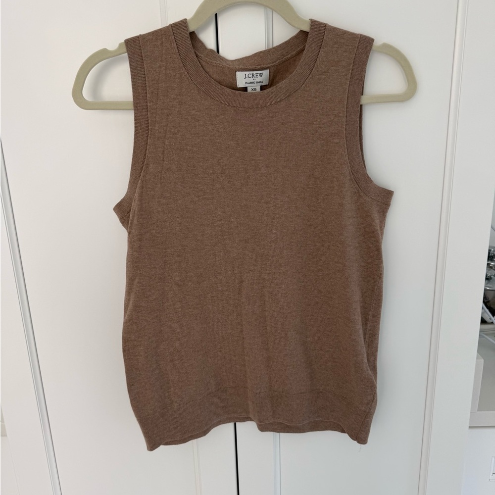 J. Crew Women's Tan Muscle Tee
